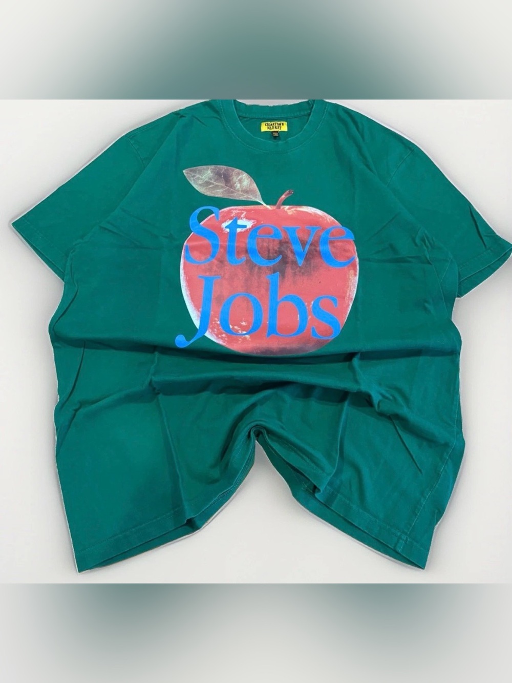Chinatown Market T-Shirt Steve Jobs Streetwear Tee Green Size 2XL